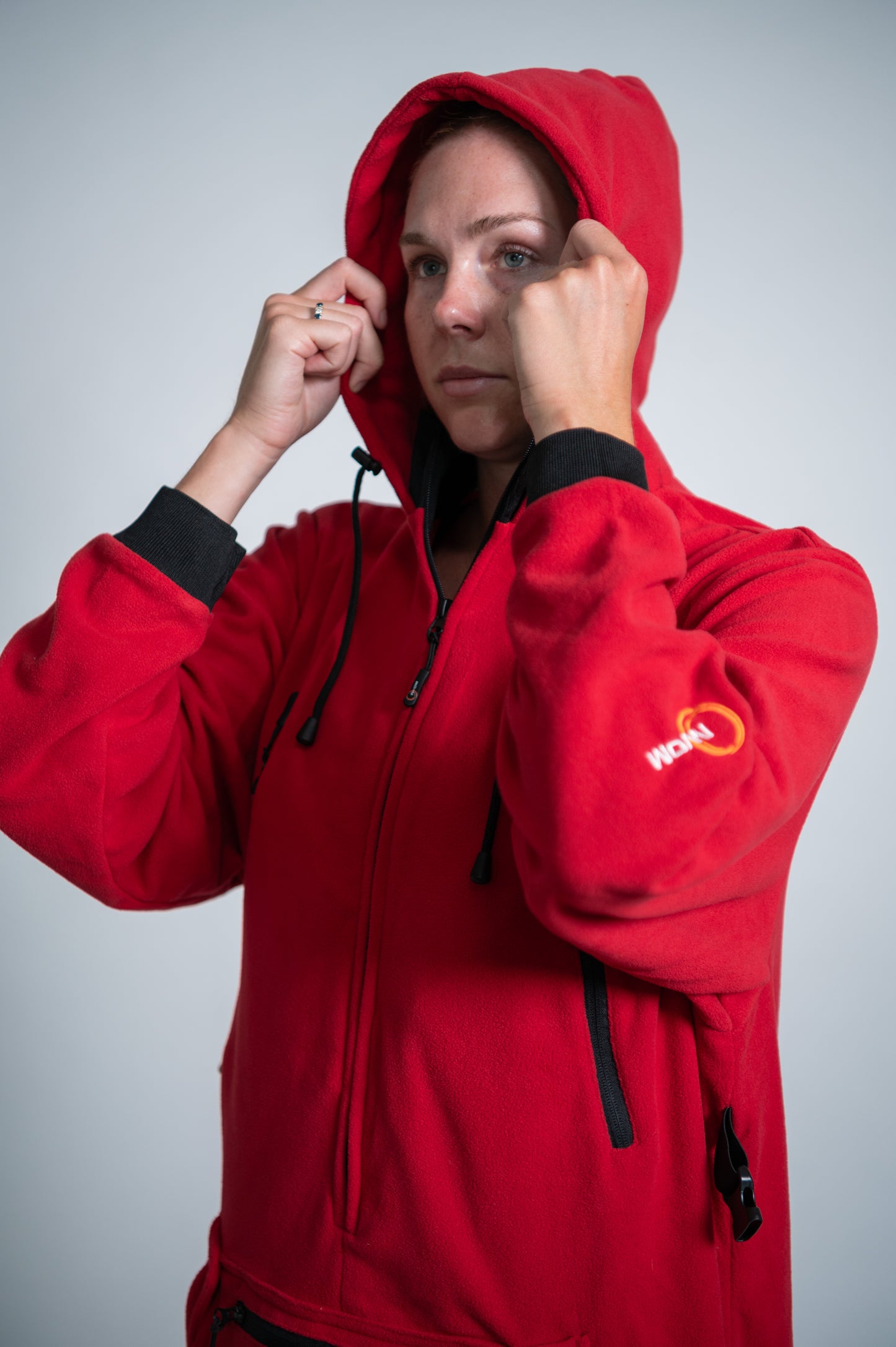 IWOM Convertible Fleece Hoodie - School Spirit Edition