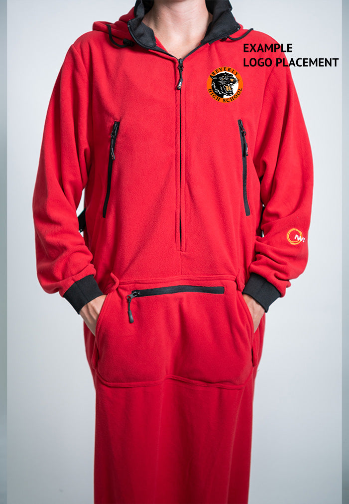 IWOM Convertible Fleece Hoodie - School Spirit Edition