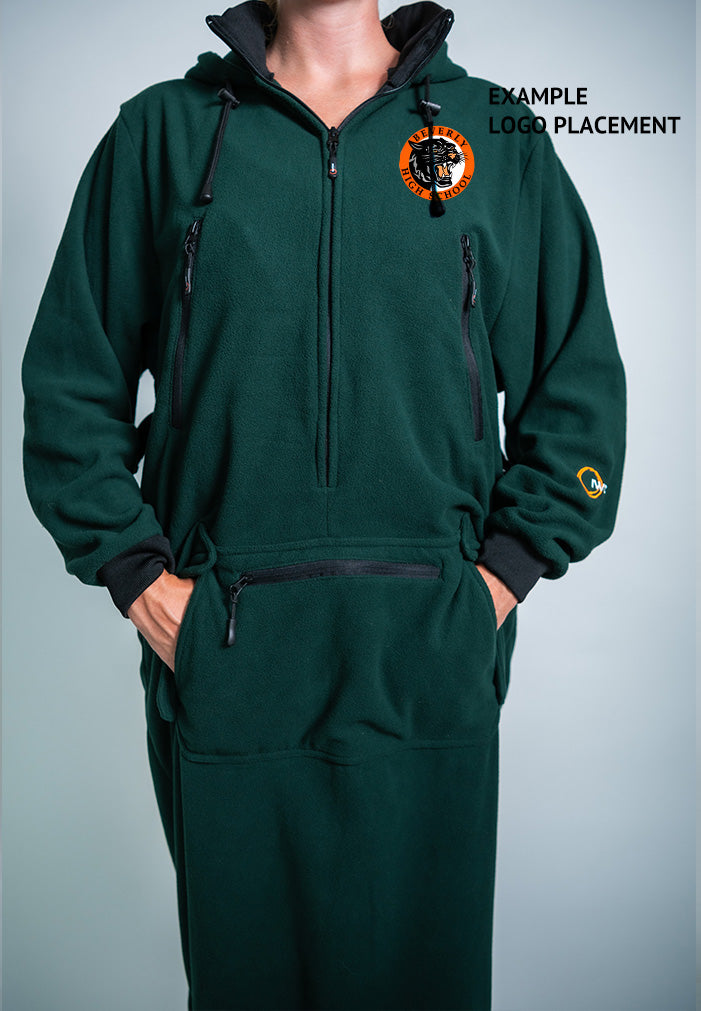 IWOM Convertible Fleece Hoodie - School Spirit Edition