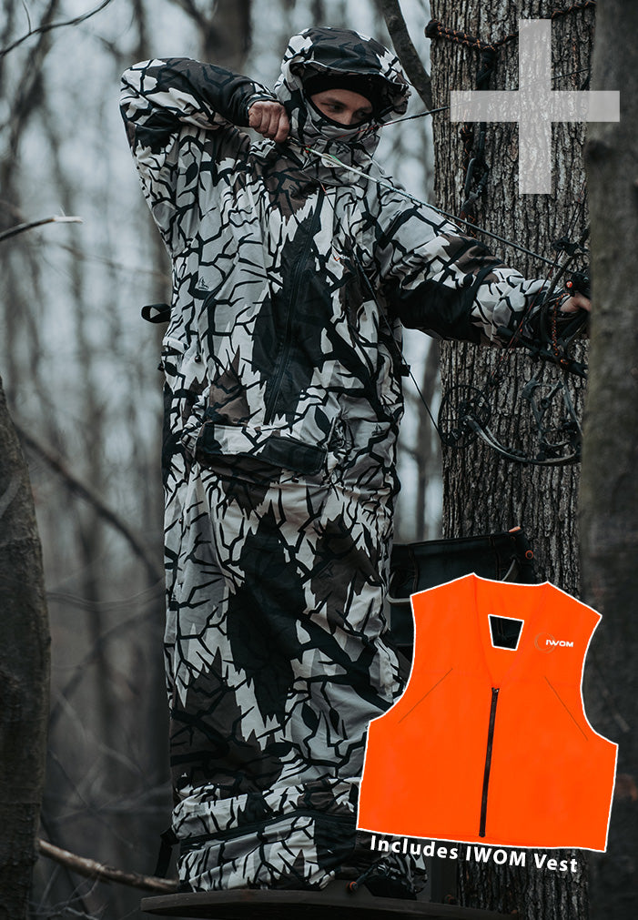 IWOM XT+ Hunting Suit | Insulated Full Body Hunting Camo Jacket