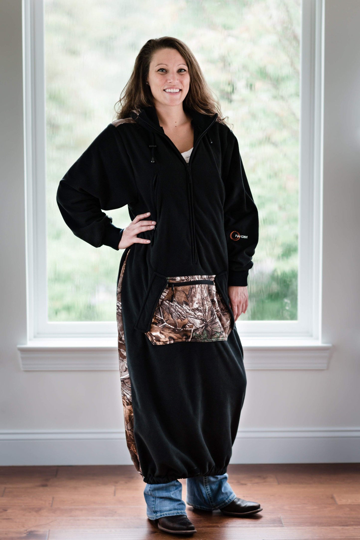 IWOM Outerwear LLC Fleece IWOM Convertible Fleece Hoodie Camo Series (Tradeshow Demo)