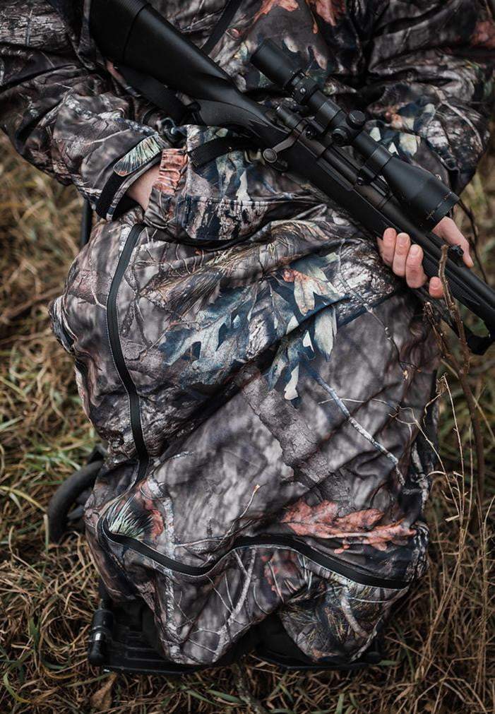 IWOM Adaptive Hunting Jacket for Wheel Chair Users | Hand Warmer Pocket