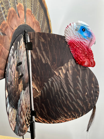 Turkey Decoy by Nelan & Wong | Fergy Boy Magnum Deluxe Collapsible Decoy