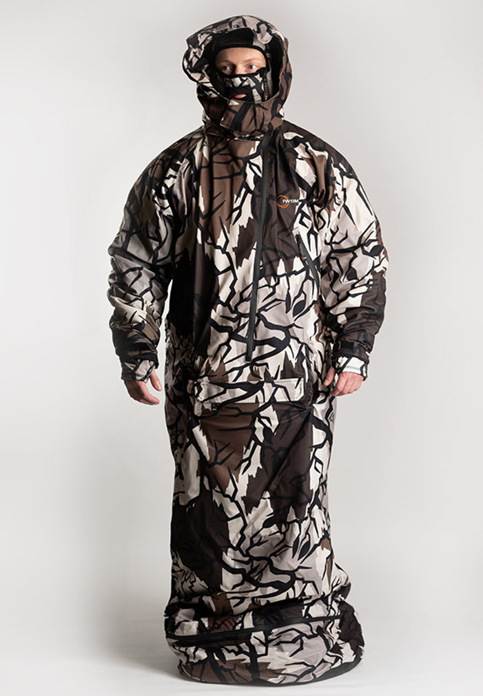 Close-up detail of the IWOM HeatLoc Pro Extreme hunting suit