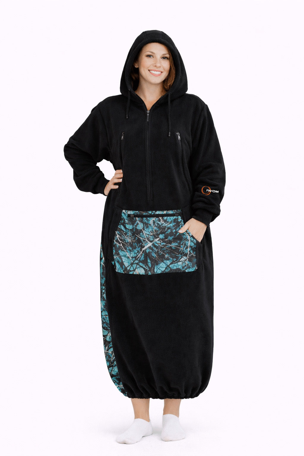 IWOM Convertible Fleece Hoodie Camo Series