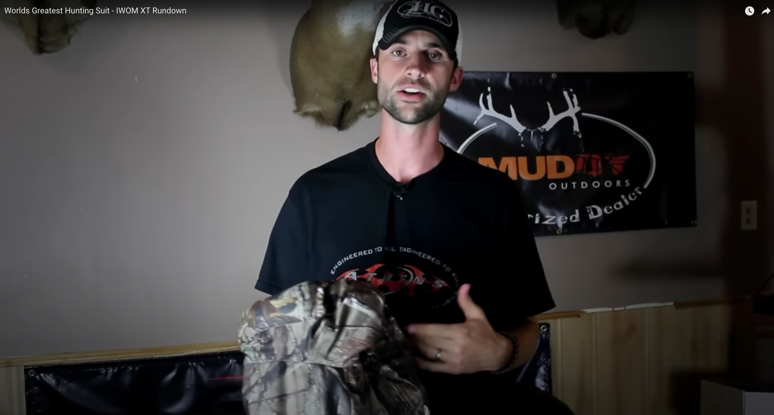 Load video: IWOM XT Insulated Hunting Suit Overview Great for cold weather Archery and Rifle Deer Season