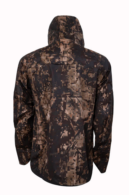 Camouflage jacket on a white background