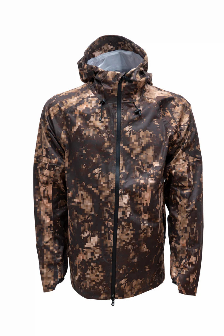 Camouflage jacket on a white background