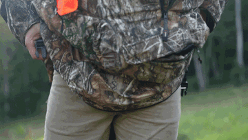 IWOM XT+ Full Body Hunting Suit Elastic Waist Belt Buckle with Realtree Extra Camo with body heated jacket technology