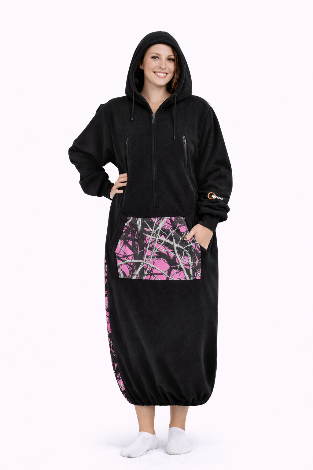 IWOM Convertible Fleece Hoodie Camo Series