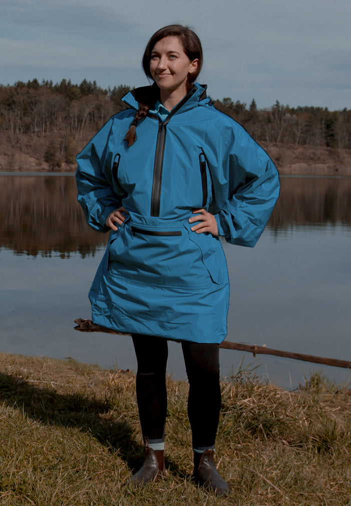 IWOM Convertible Jacket | Full Body Rain Jackets, Coats, Ponchos Green / 5'9-6'2 / 3XL