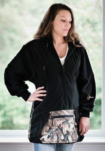 IWOM Outerwear LLC Fleece IWOM Convertible Fleece Hoodie Camo Series