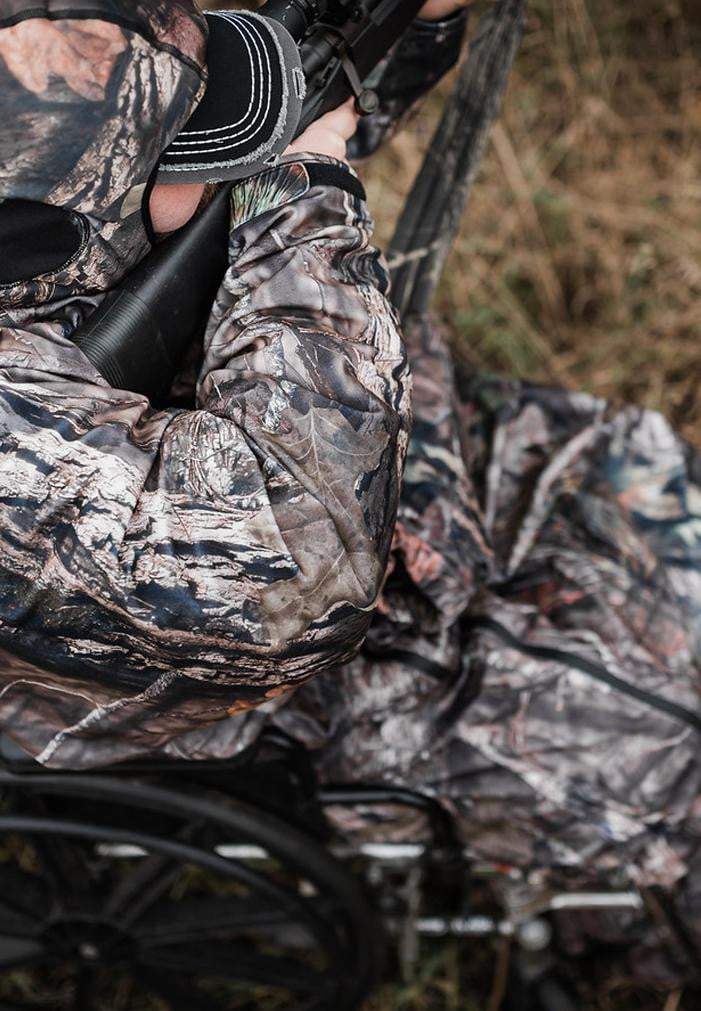 IWOM Adaptive Hunting Jacket for Wheel Chair Users | Mossy Oak Country
