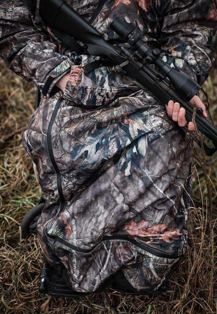 IWOM Adaptive Hunting Jacket for Wheel Chair Users | Hand Warmer Pocket